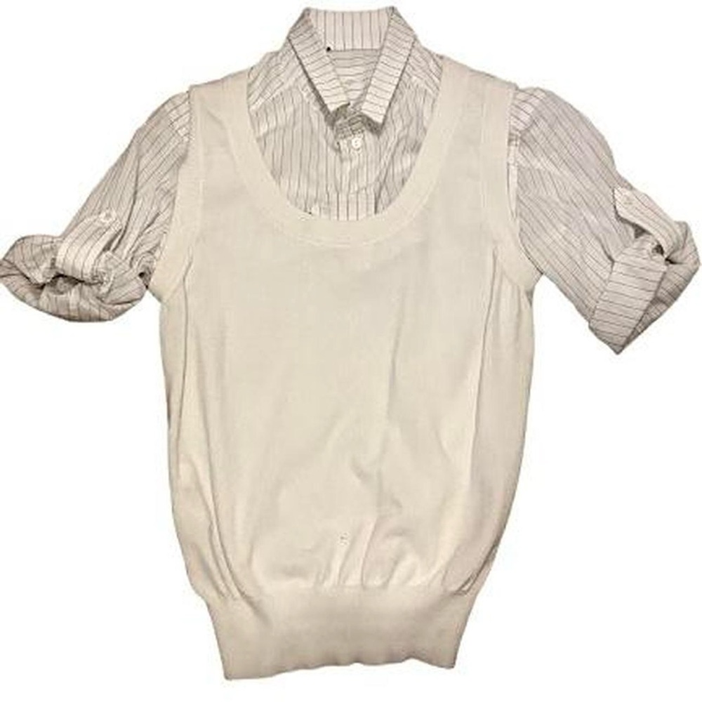 Dolce & Gabbana Sweater Vest Blouse
